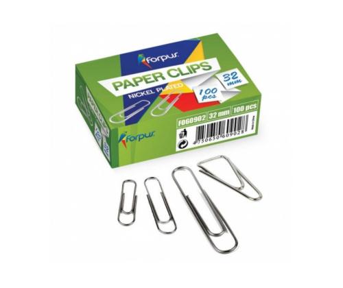 Kirjaklamber 25mm tsink 100tk