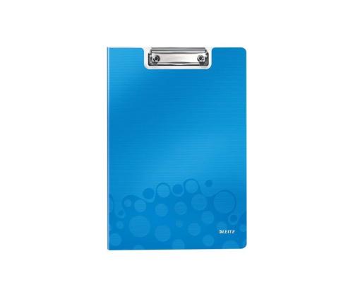 Kirjutusalus kaanega LEITZ WOW metallik sinine