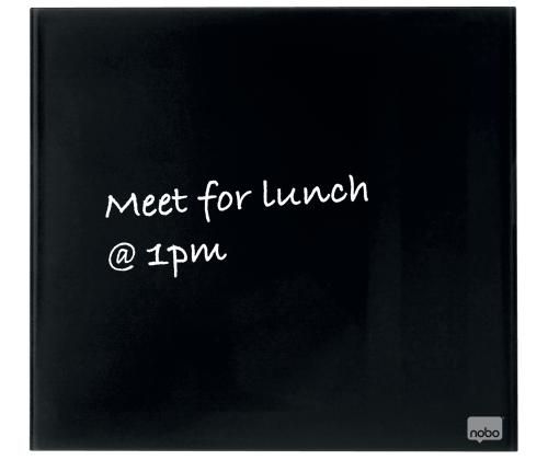 Klaastahvel-magnettahvel NOBO Impression Pro Sq.Tiles 300x300mm, must	