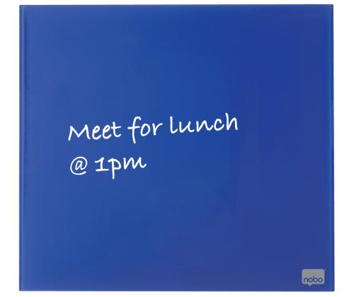 Klaastahvel-magnettahvel NOBO Impression Pro Sq.Tiles 300x300mm, sinine	