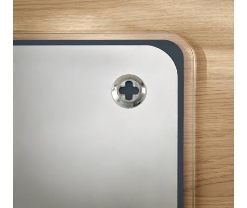 Klaastahvel-magnettahvel 800x600mm hall LEITZ Cosy