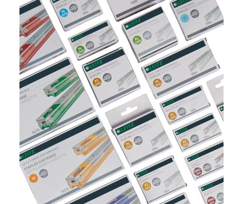 Klamber LEITZ 2612 K12 56-80 lehte punane