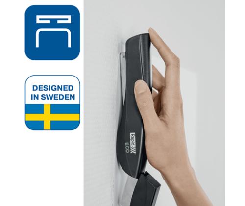 Klammerdaja RAPID Eco 25 lehte must