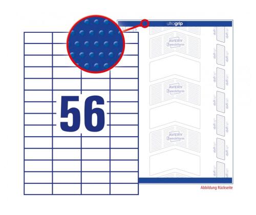 Kleebisetikett AVERY Zweckform 52,5x21,2mm 100 lehte (3668)