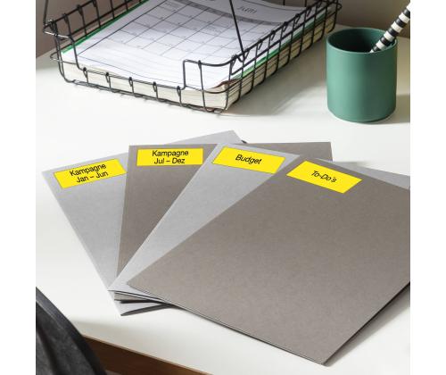 Kleebisetikett AVERY Zweckform 70x37mm 100 lehte kollane (3451)