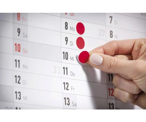 Kleebisetikett AVERY Zweckform Q18mm roheline 96tk (3006)