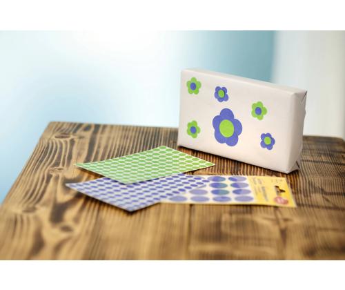 Kleebisetikett AVERY Zweckform Q18mm roheline 96tk (3006)