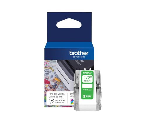 Kleepkirjalint BROTHER CZ-1002 paberteip 12mm x 5m
