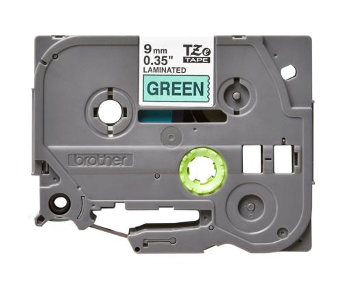 Kleepkirjalintmarkeerimislint BROTHER TZE-721 9mm rohelinemust