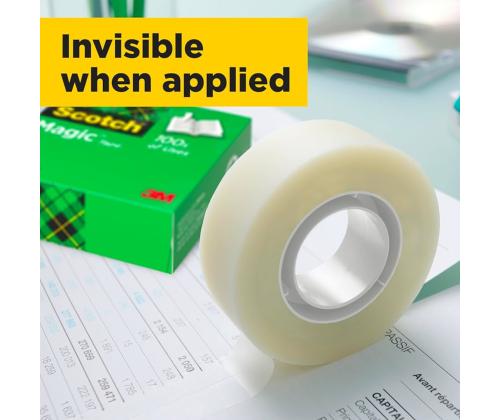 Kleeplint 12mm x 33m SCOTCH Magic 810 matt