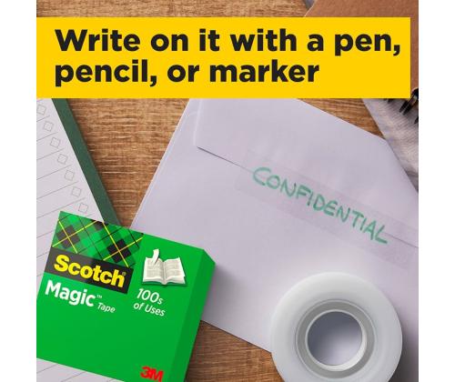 Kleeplint 12mm x 33m SCOTCH Magic 810 matt