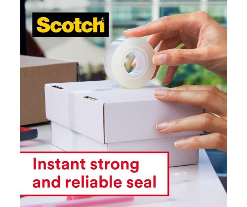 Kleeplint alusega SCOTCH, Crystal Clear 19mm x 7,5m