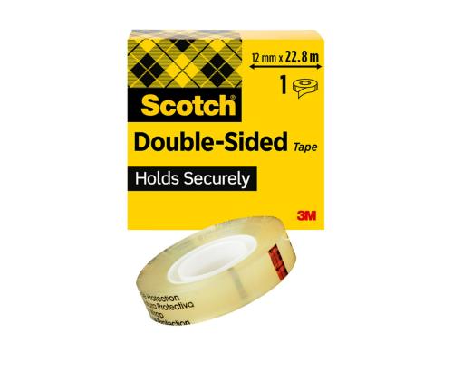 Kleeplint kahepoolne 12mm x 22,8m SCOTCH