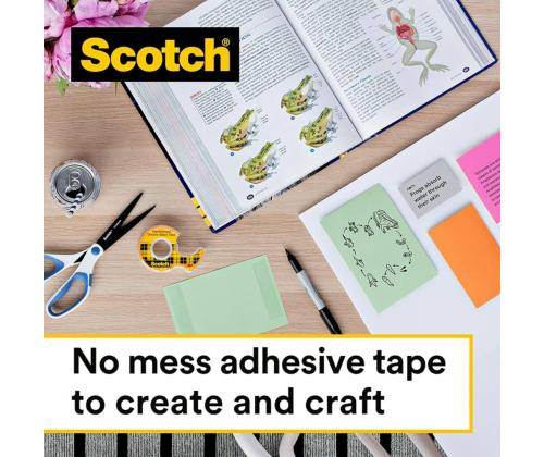 Kleeplint kahepoolne 12mm x 22,8m SCOTCH