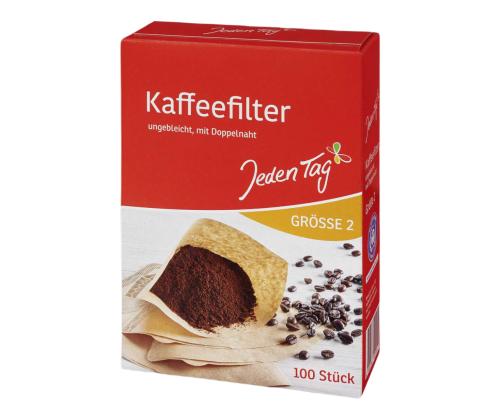 Kohvifilter JEDEN TAG, Nr2 100tk