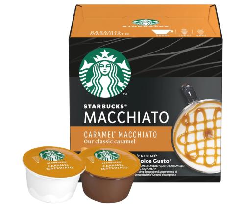 Kohvikapslid STARBUCKS Nescafe Dolce Gusto Caramel Macchiato