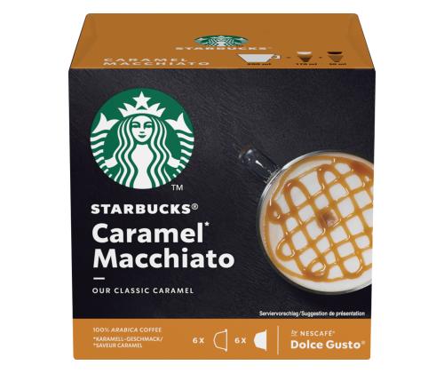 Kohvikapslid STARBUCKS NESCAFE Dolce Gusto Caramel Macchiato