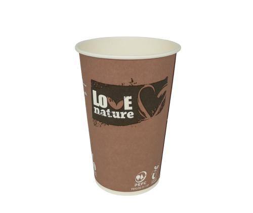 Kohvitops kartongist HUHTAMÄKI BioWare 180ml 80tk (bioloogilised.komp)