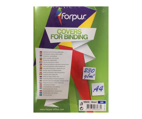 Köitekartong FORPUS A4 230g sinine 100 lehte