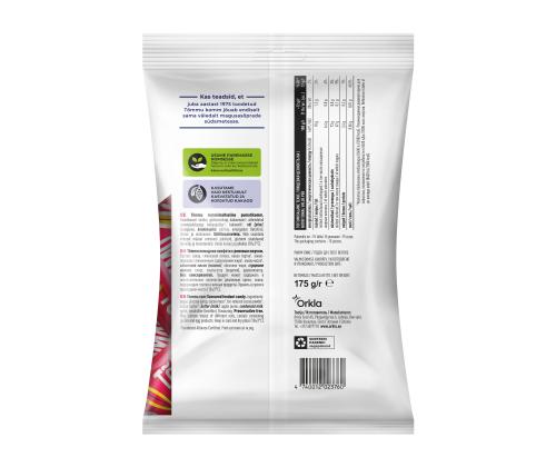 Kommid KALEV Tõmmu rummimaitseline, šokolaadiglasuuriga 175g