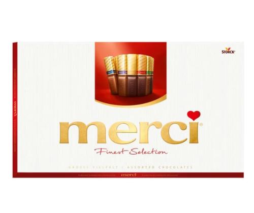 Kommid MERCI, šokolaadiassortii 400g