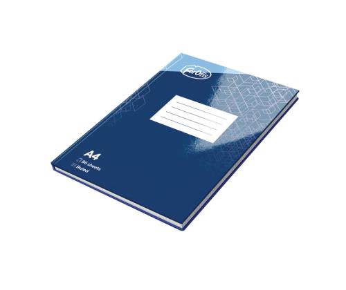 Kontoriraamat A4 FOROFIS jooneline kõvad kaaned 96 lehte