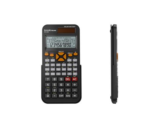 Koolikalkulaator 10-kohaline ERICH KRAUSE SC-222 Classic, 240 functions, must