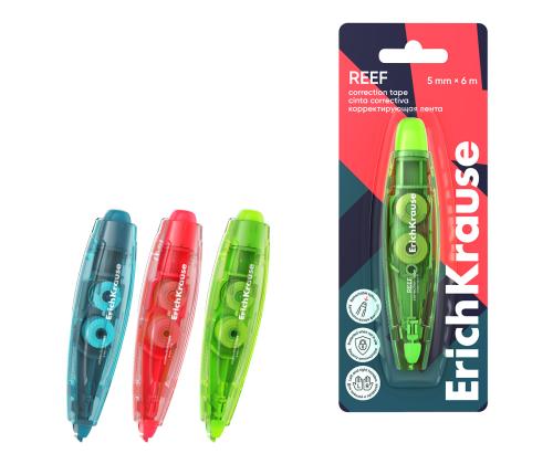 Korrektuurpliiats 5mmx6m ERICH KRAUSE Spin Reef assortii