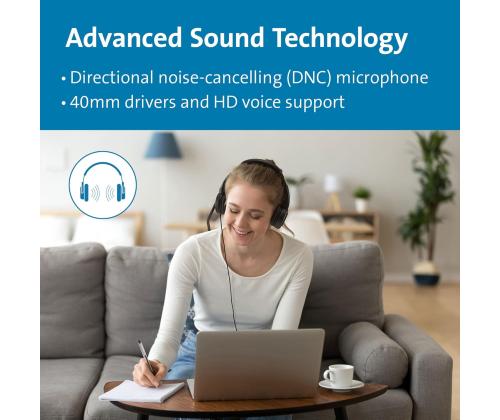 Kõrvaklapid+mikrofon KENSINGTON H1000 USB-C