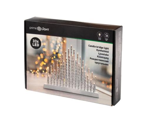 Küünlajalg PRIME LIGHT 33LED 1tk