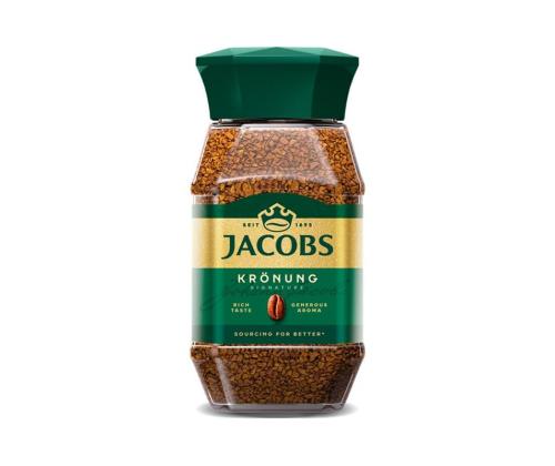 Lahustuv kohv JACOBS Krönung 200g klaaspurgis