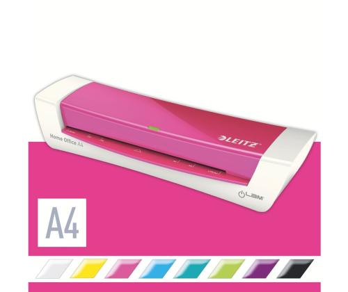 Laminaator LEITZ iLAM Home Office A4 roosa-valge