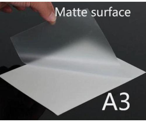Lamineerimiskile A3 125mic 100l pakis MATT