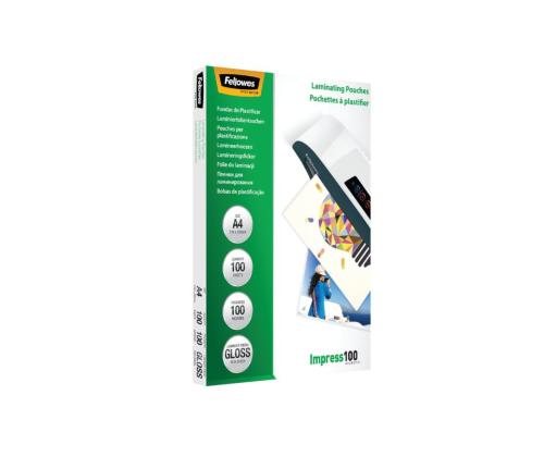 Lamineerimiskile FELLOWES A4 100mic 100 lehte