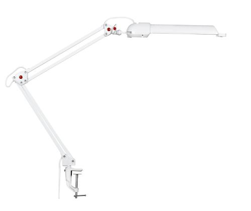 Laualamp ALCO 957 kruviga laua külge kinnituv 11W valge