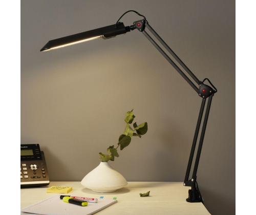 Laualamp ALCO 957 must kruviga laua külge kinnituv