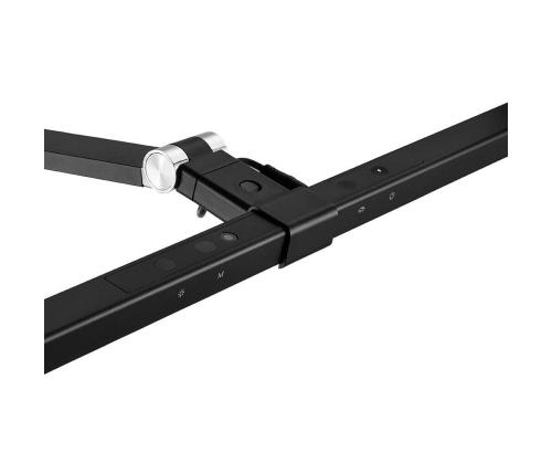 Laualamp ALCO Eico LED 11,5W kruviga kinnituv must