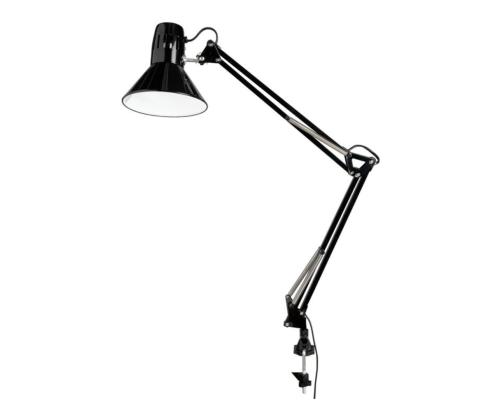 Laualamp VENLA kruviga laua külge kinnituv must 40W