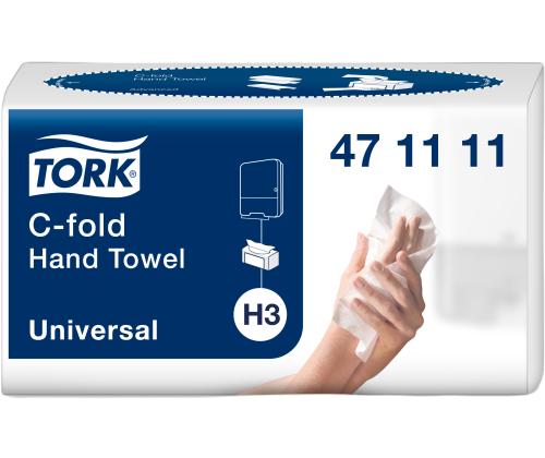 Lehträtik 2-kihiline TORK H3 C-Fold Universal 24x27cm 120 lehte (471111)