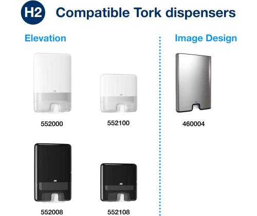 Lehträtik 2-kihiline TORK Interfold Compressed Z-fold, 24x21,2cm 225 lehte (100889)