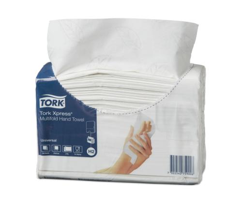 Lehträtik 2-kihiline TORK Xpress Multifold Universal H2, 23,4x21,3cm 190 lehte (471103)