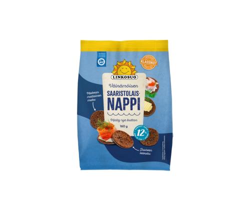 LINKOSUO Näkileivad rukkijahust 160g (vegan)