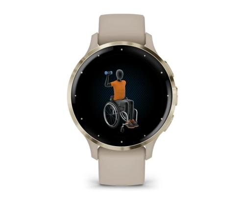 SMARTWATCH VENU 3S/GRAY/GOLD 010-02785-02 GARMIN