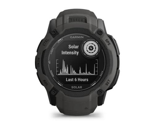 SMARTWATCH INSTINCT 2X SOLAR/GRAPHITE 010-02805-00 GARMIN