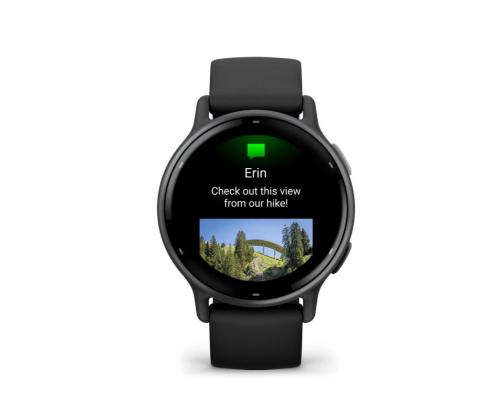 SMARTWATCH VIVOACTIVE 5/BLACK/SLAT 010-02862-10 GARMIN