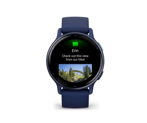 SMARTWATCH VIVOACTIVE 5/BLUE 010-02862-12 GARMIN