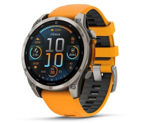 SMARTWATCH FENIX 8 SAPPHIRE/ORANGE 010-02905-11 GARMIN