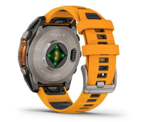 SMARTWATCH FENIX 8 SAPPHIRE/ORANGE 010-02905-11 GARMIN