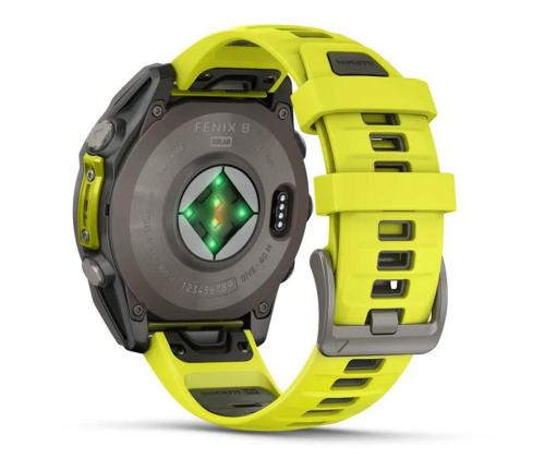 SMARTWATCH FENIX 8 SAPP. SOLAR/YELLOW 010-02906-21 GARMIN
