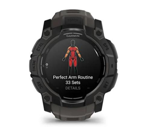 SMARTWATCH INSTINCT 3 AMOLED/BLK/CHARCO 010-03020-00 GARMIN
